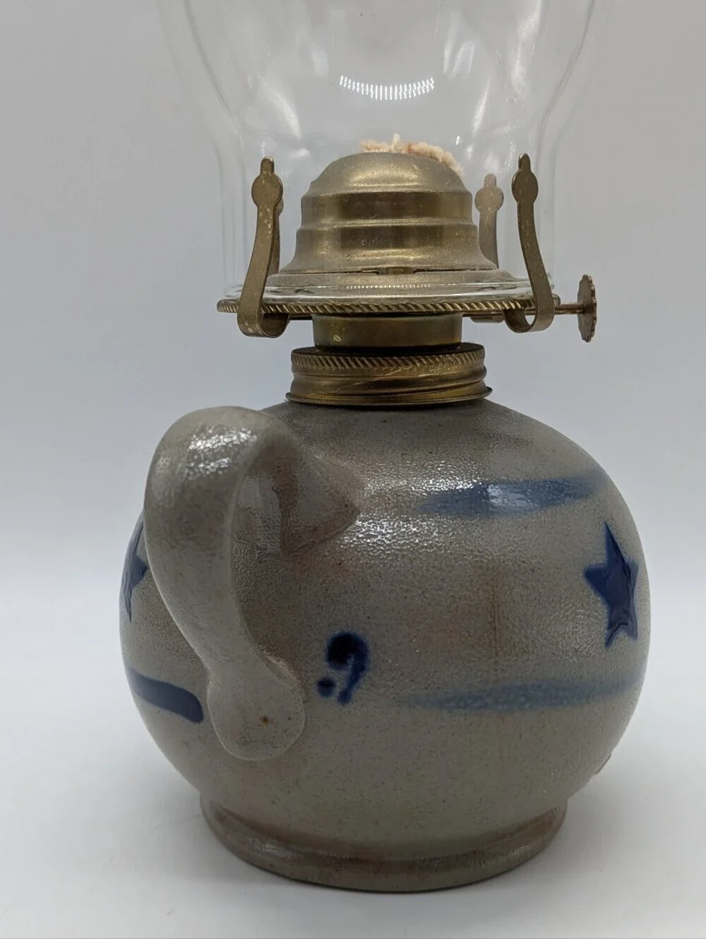 Rowe Pottery blue free make